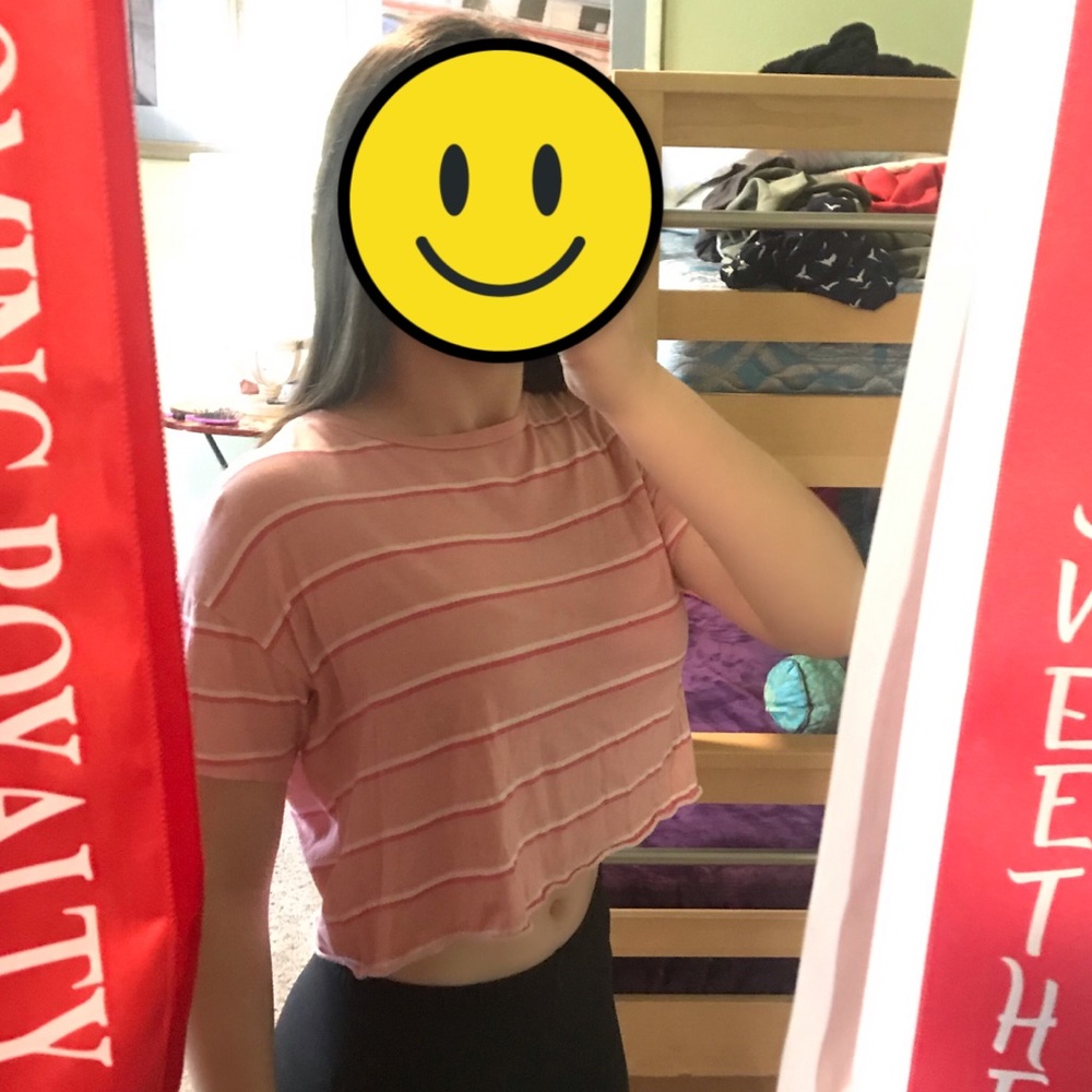 PINK brand crop top